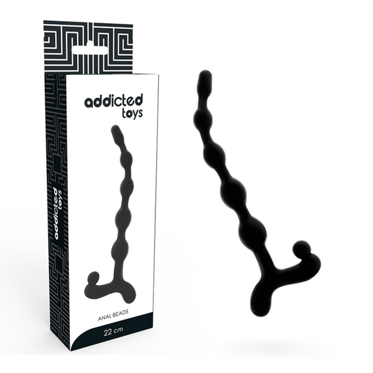 ADDICTED TOYS anal kulor 22 cm i svart