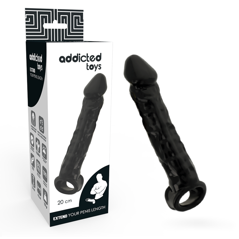 ADDICTED TOYS Dong Extension i svart