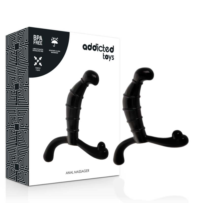 ADDICTED TOYS prostata analmassager i svart