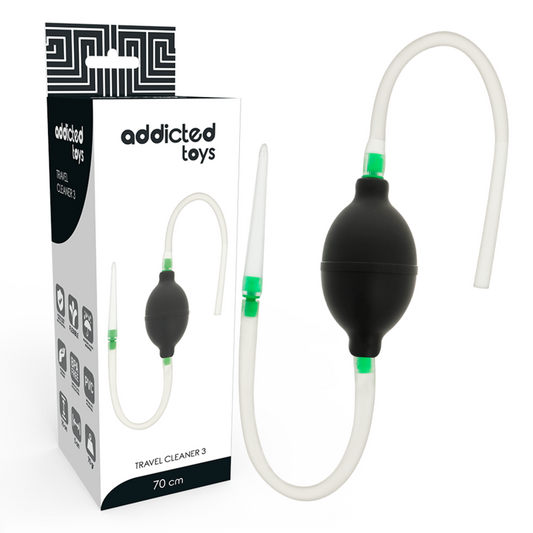 ADDICTED TOYS Black Enema Set