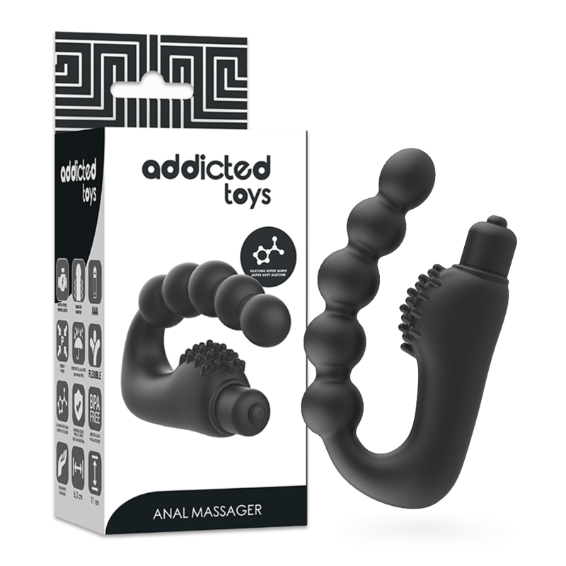 ADDICTED TOYS - ANAL MASSAGER PROSTATIC MED VIBRATION