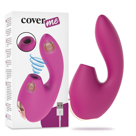 COVERME klitorissugare och G-punktsvibrator
