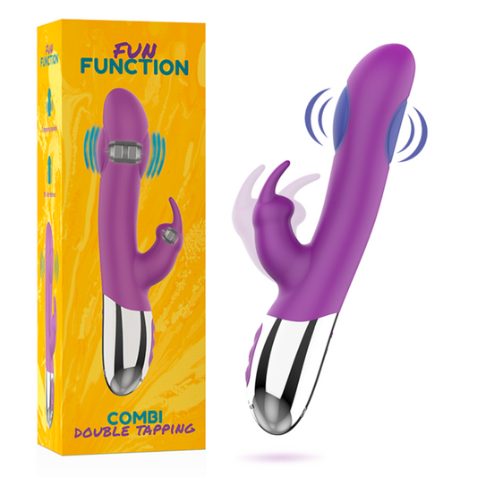 FUN FUNCTION COMBI DOUBLE TAPPING klitorisstimulator
