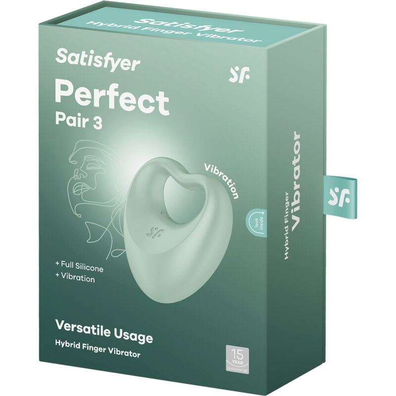 Satisfyer Perfect Pair 3 Grön - 2-i-1 stimulator