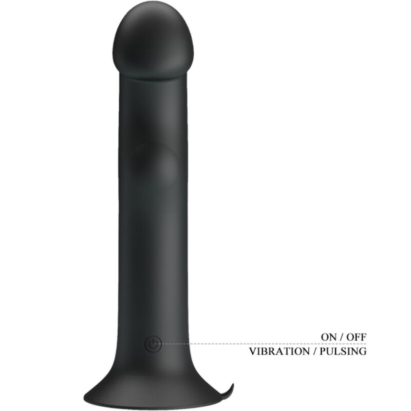PRETTY LOVE Murray svart klitoral vibrator och sugare