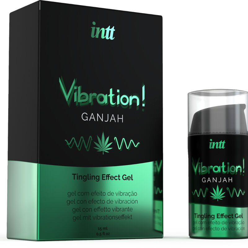 INTT - Kraftfullt intimt stimulerande gel med cannabis 15 ml