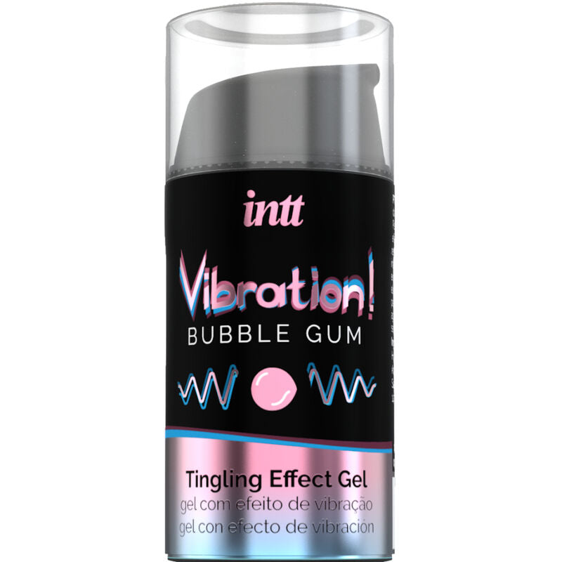 INTT - Kraftfullt intimt stimulerande vätska Vibrerande tuggummi 15 ml