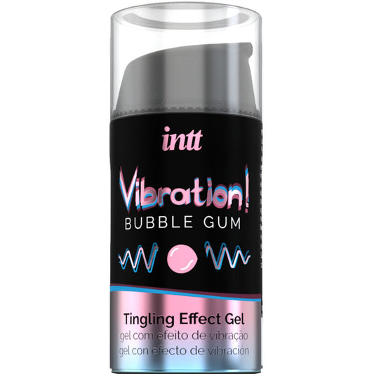 INTT - Kraftfullt intimt stimulerande vätska Vibrerande tuggummi 15 ml