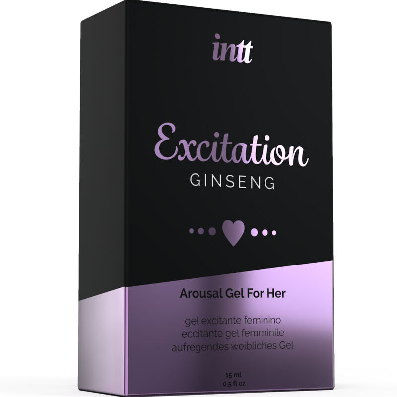 INTT LUBRICANTS - STIMULERANDE OCH SPÄNNANDE GEL INTIM VÄRMEAKTIVATOR SEXUELLT ÖNSKEMÅL