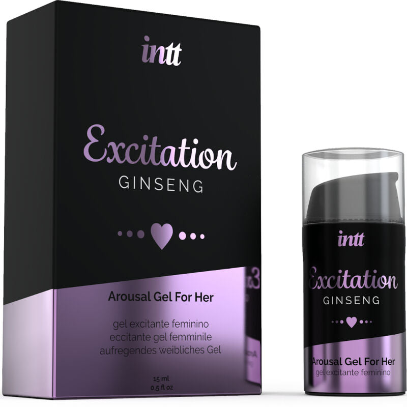 INTT LUBRICANTS - STIMULERANDE OCH SPÄNNANDE GEL INTIM VÄRMEAKTIVATOR SEXUELLT ÖNSKEMÅL