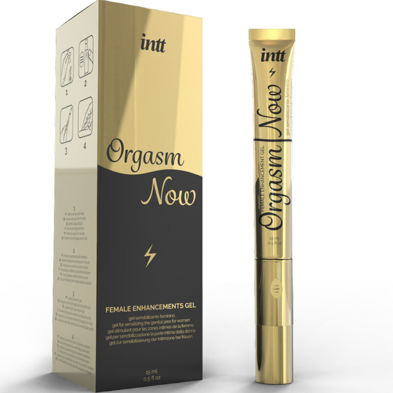 INTT LUBRICANTS - INTENSIV VAGINAL STIMULERANDE GEL MED VIBRERANDE APPLIKATOR