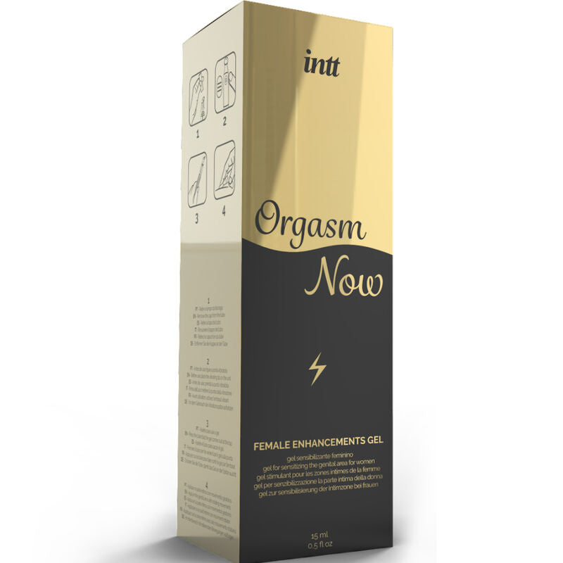 INTT LUBRICANTS - INTENSIV VAGINAL STIMULERANDE GEL MED VIBRERANDE APPLIKATOR