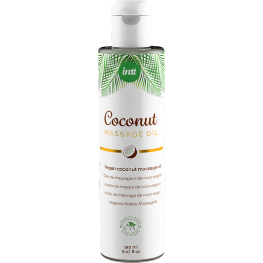 INTT vegansk massageolja med kokosdoft 150 ml