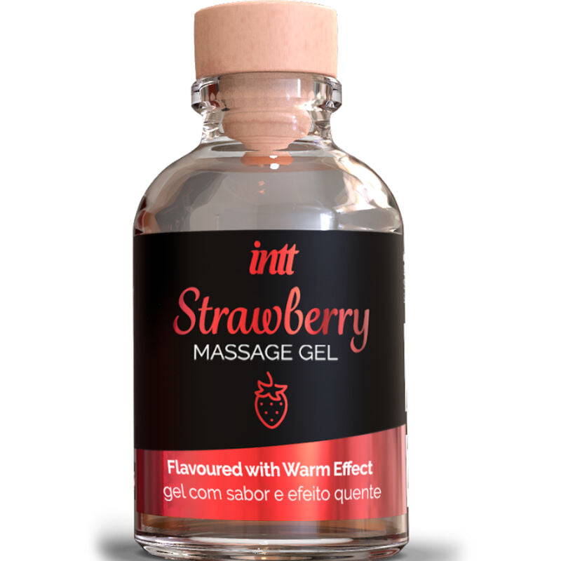 INTT Massagegel Jordgubb 30 ml