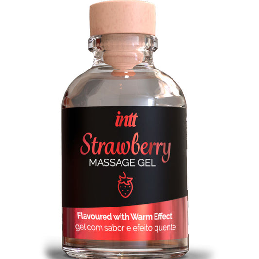 INTT Massagegel Jordgubb 30 ml