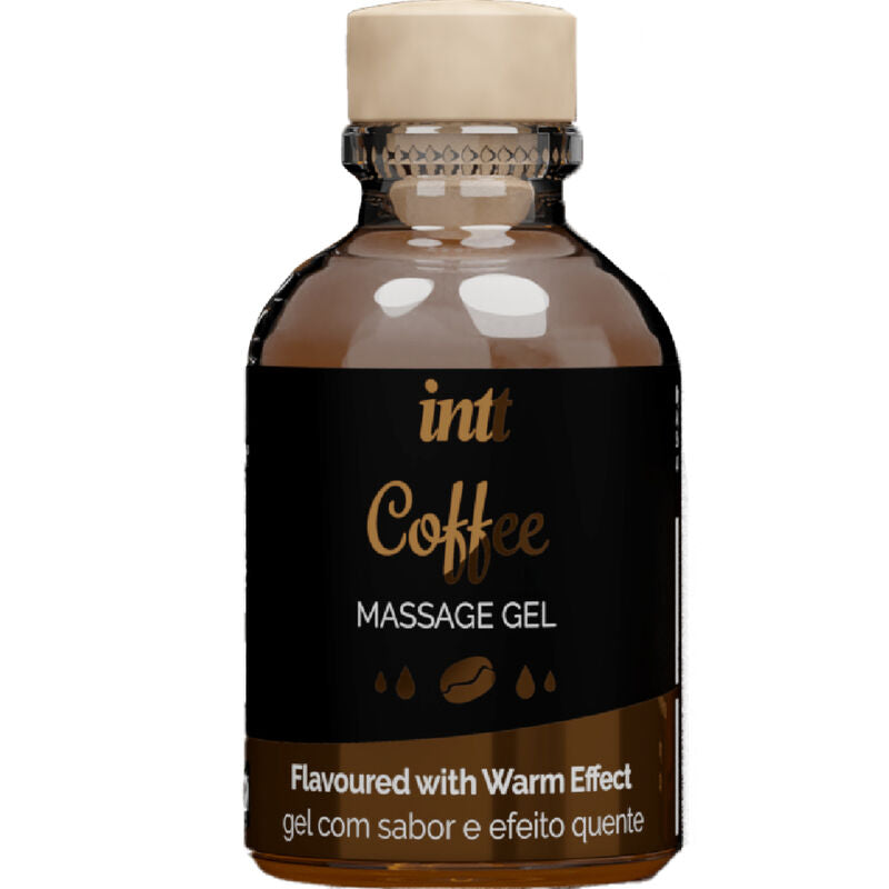 INTT Massagegel med kaffearom och värmeeffekt 30 ml