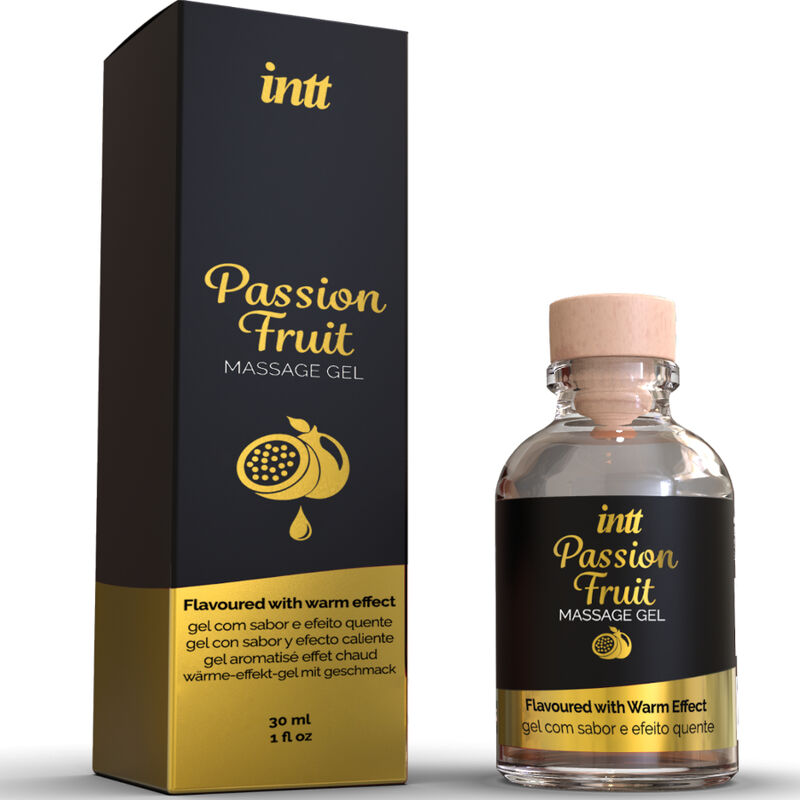 INTT Massagegel med passionsfrukt 30 ml