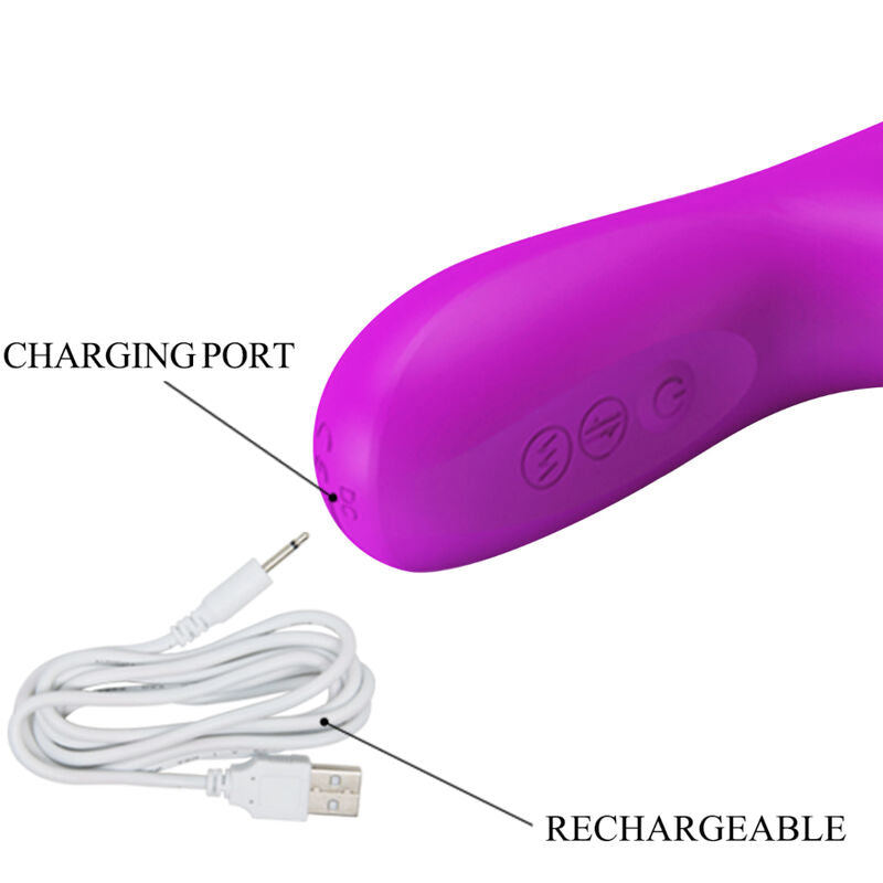 Pretty Love Reese vibrator med lila rotation