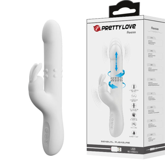 Pretty Love Reese vibrator med silverrotation