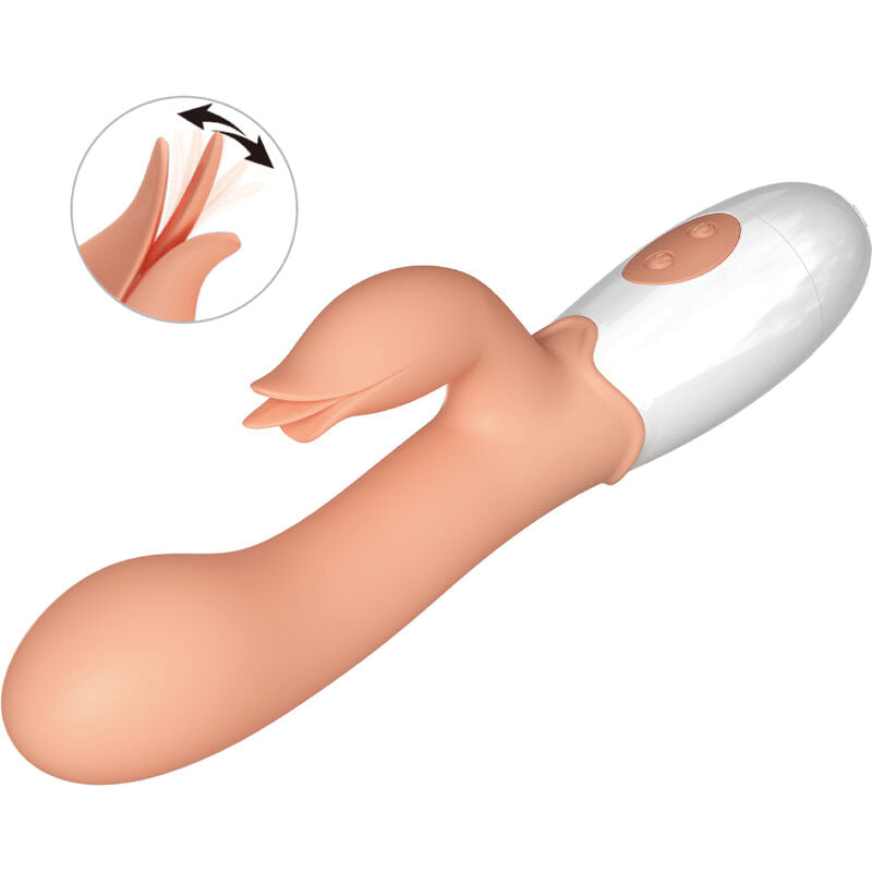 PRETTY LOVE Bloody Mary vibrator med klitorisstimulator