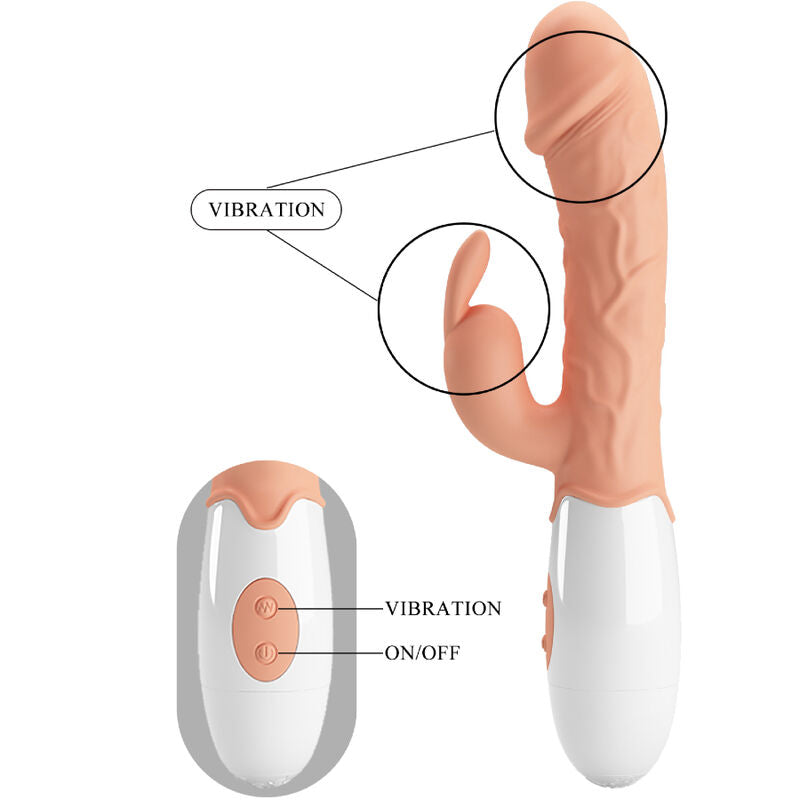 PRETTY LOVE - Påskkanin Vibrator med Stimulator