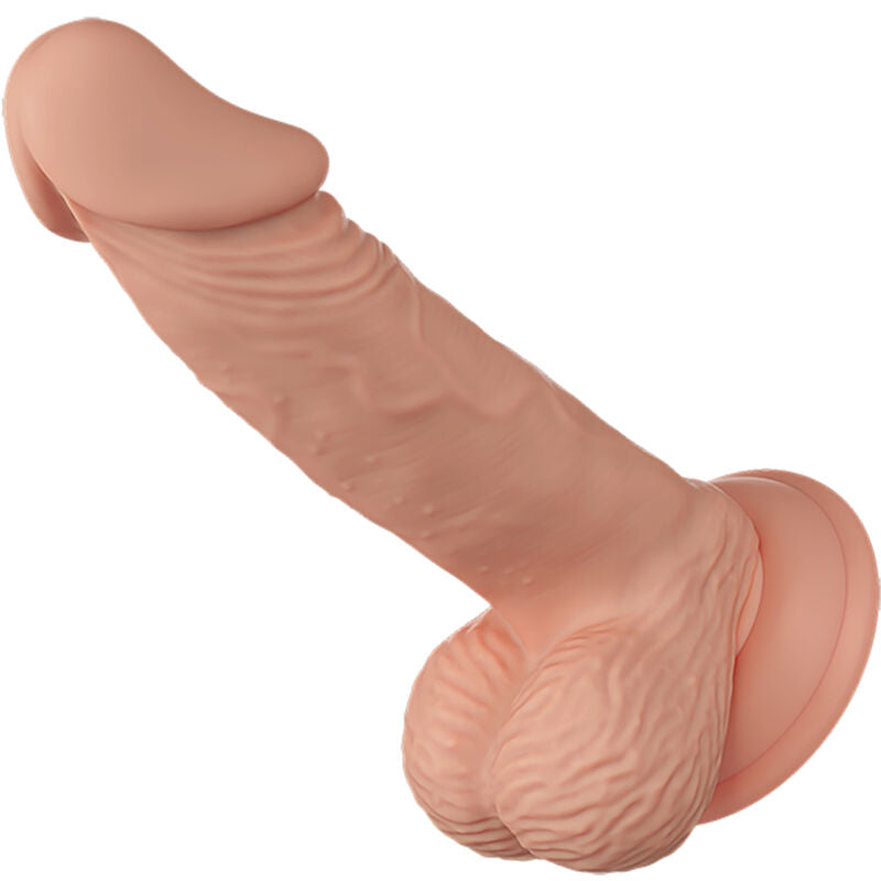 BAILE - BEAUTIFUL ENCOUNTER ZEBULON FLEXIBLE REALISTISK DILDO 19,4 CM NATURLIG