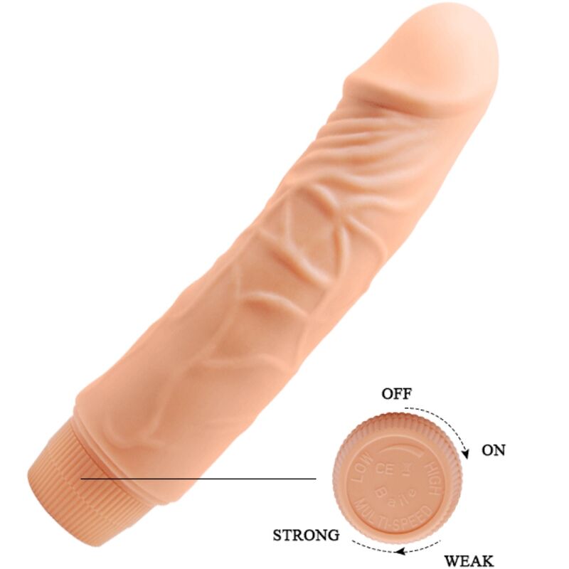 BAILE Barbara realistisk vibrator 20 cm