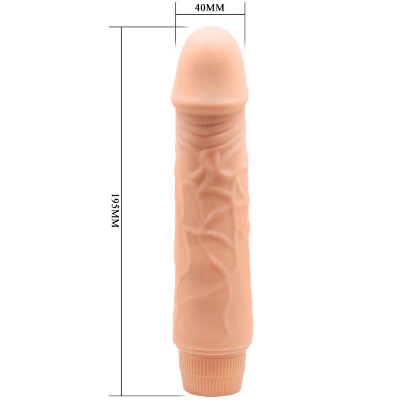 BAILE Barbara realistisk vibrator 20 cm