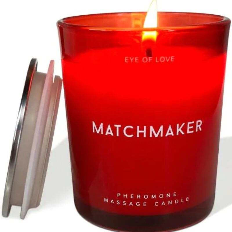 EYE OF LOVE Matchmaker röd diamant massageljus 150 ml