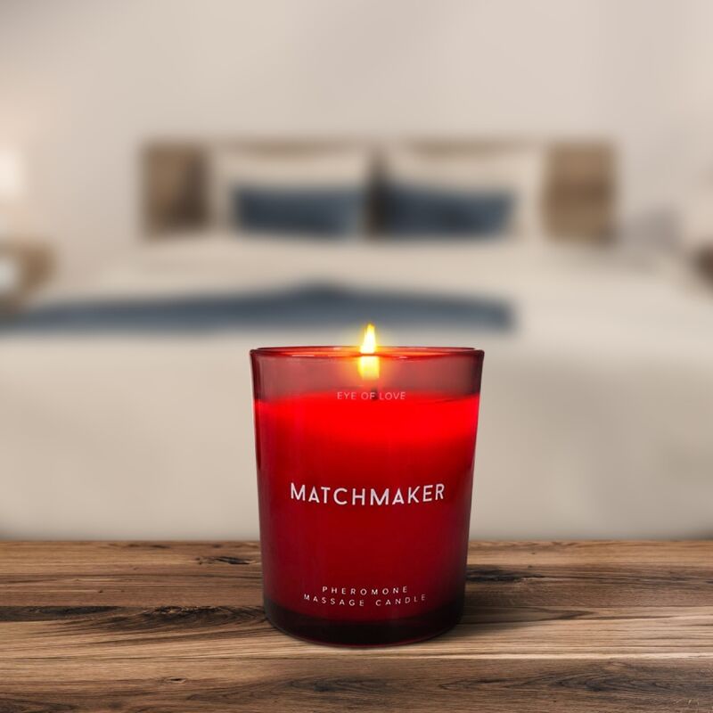 EYE OF LOVE Matchmaker röd diamant massageljus 150 ml
