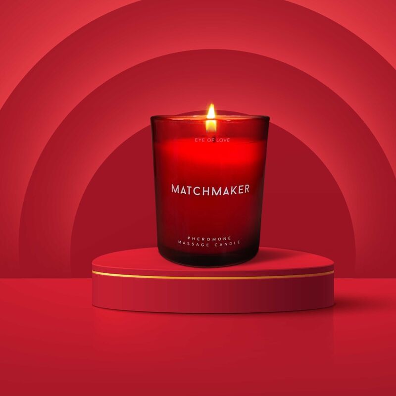 EYE OF LOVE Matchmaker röd diamant massageljus 150 ml