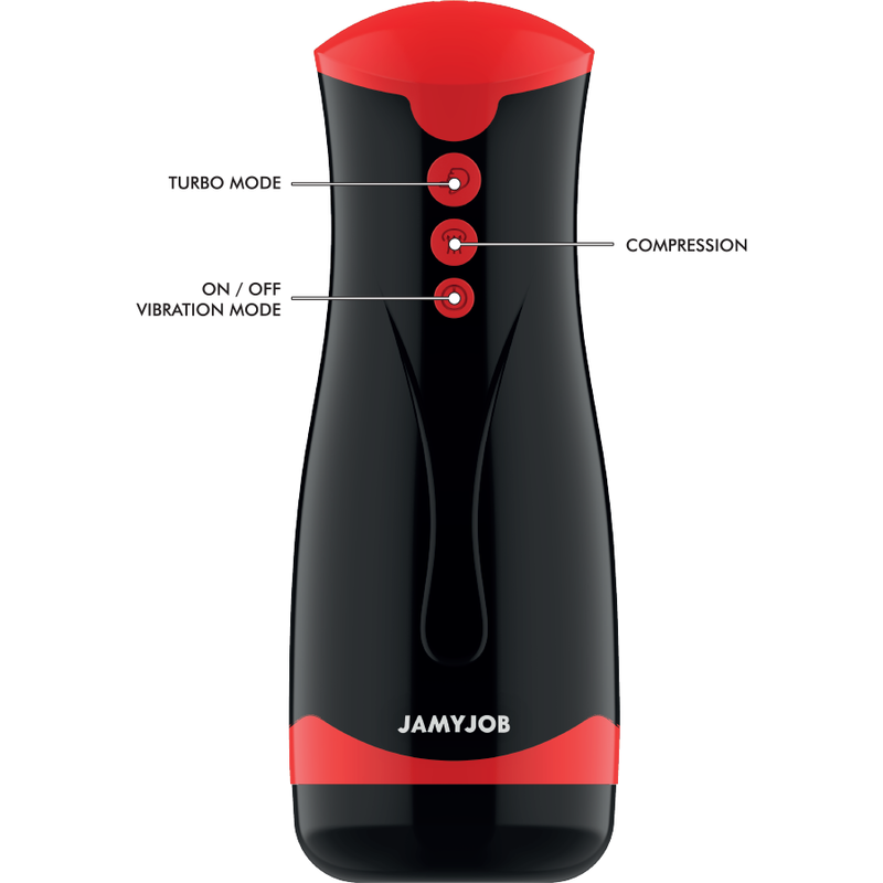 JAMYJOB JANGO masturbator med kompression och vibration