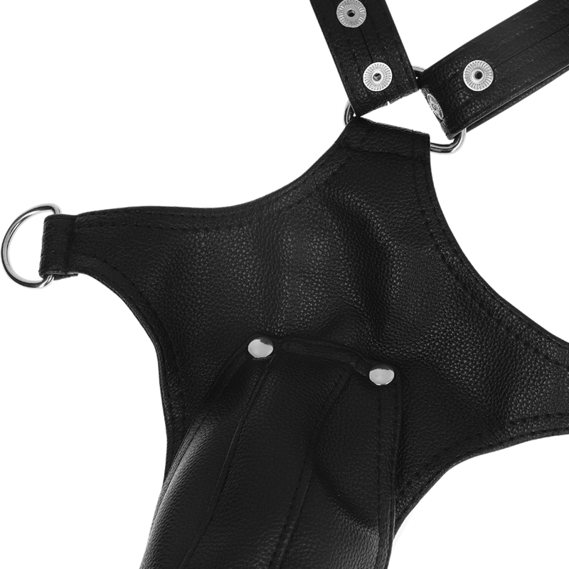 FETISH SUBMISSIVE ATTITUDE jock strap harness i veganskt läder