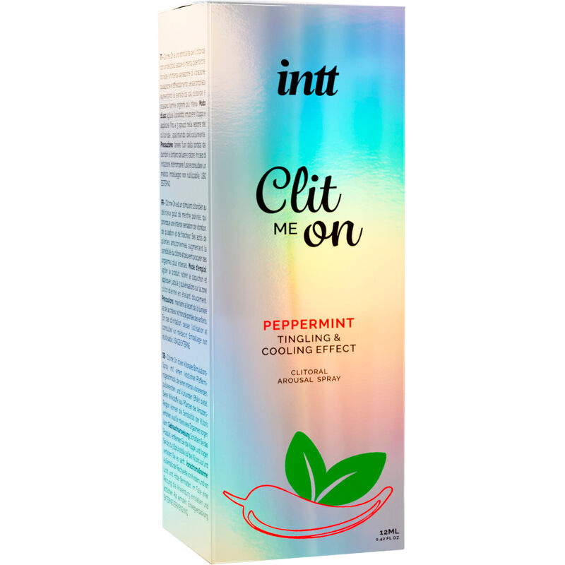 INTT RELEASES Clit Me On Pepparmint 12 ml klitorisstimulerande spray