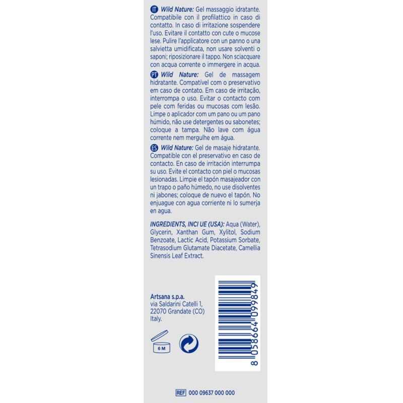 Control Wild Nature 3 i 1 massagegel 200 ml