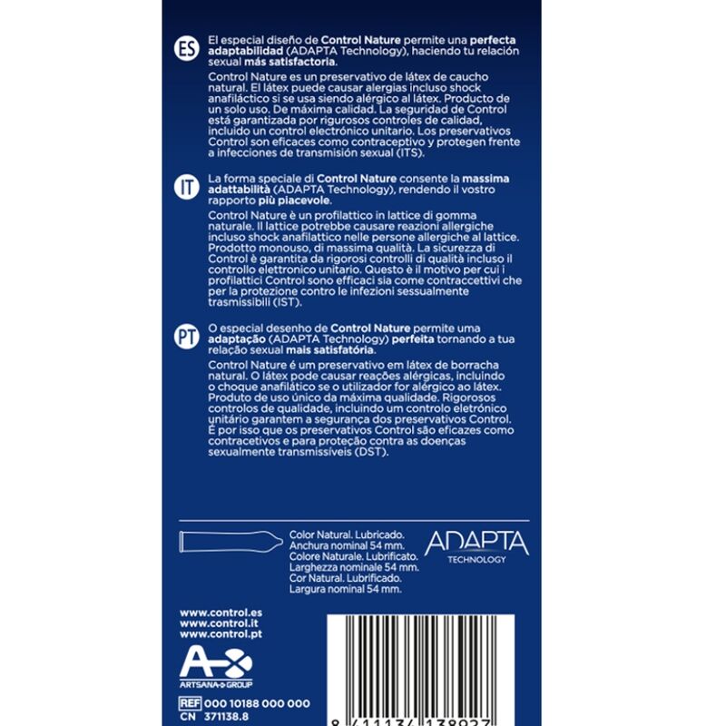 Kondomer av naturlatex med glidmedel