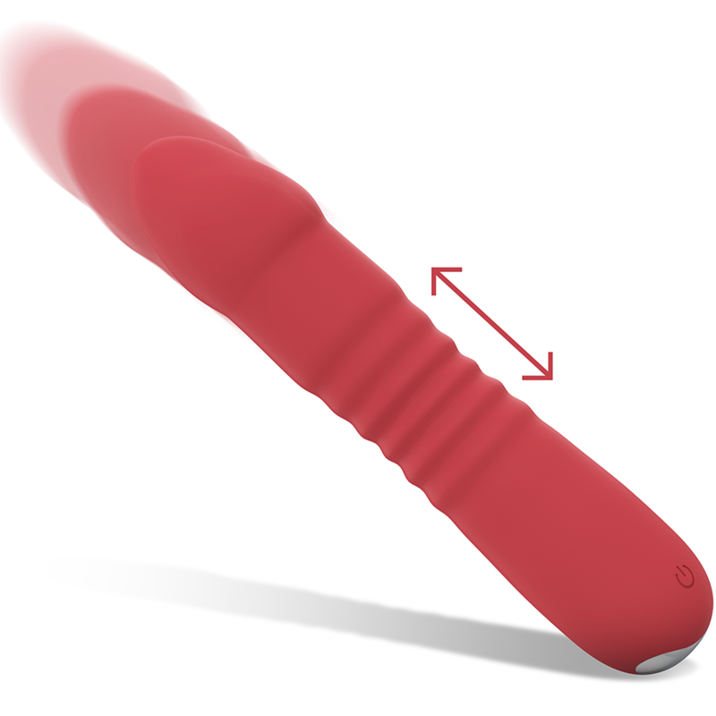 INTENSE JUNI UP & DOWN vibrator med 10 röda vibrationer