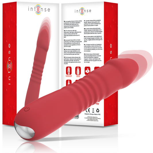 INTENSE JUNI UP & DOWN vibrator med 10 röda vibrationer