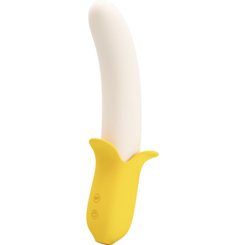 Pretty Love Banana Geek vibrator i svart silikon
