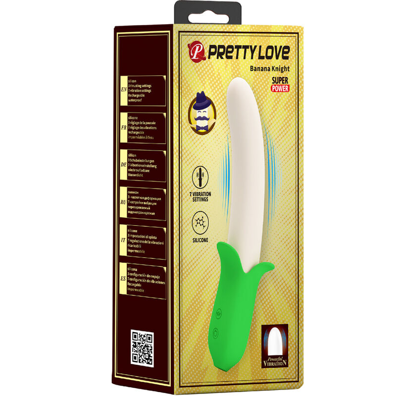 Pretty Love Banana Knight silikonvibrator