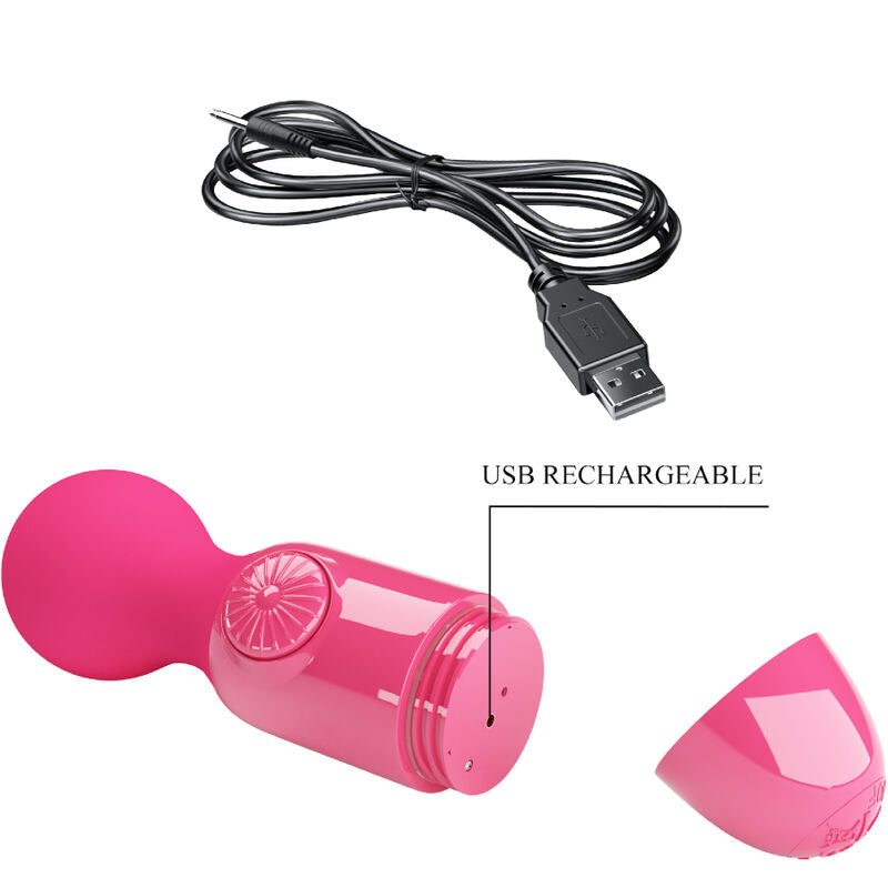 PRETTY LOVE - MAGENTA MINI PERSONLIG MASSAGARE