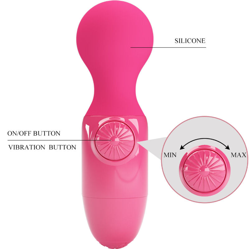 PRETTY LOVE - MAGENTA MINI PERSONLIG MASSAGARE