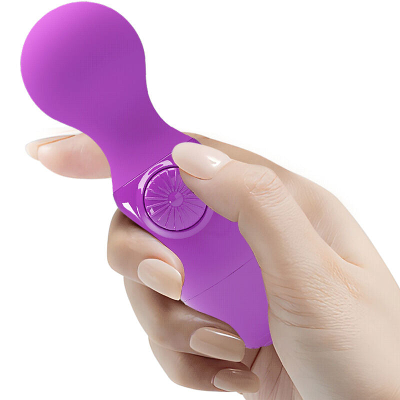Lila mini personlig massager från Pretty Love