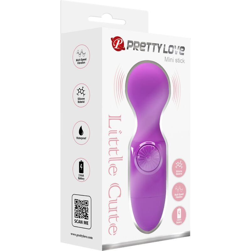 Lila mini personlig massager från Pretty Love