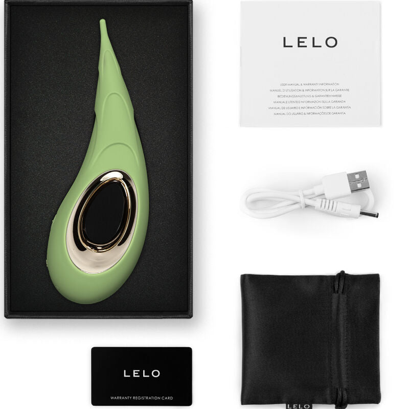 LELO DOT Cruise klitorisstimulator i pistachio grön färg