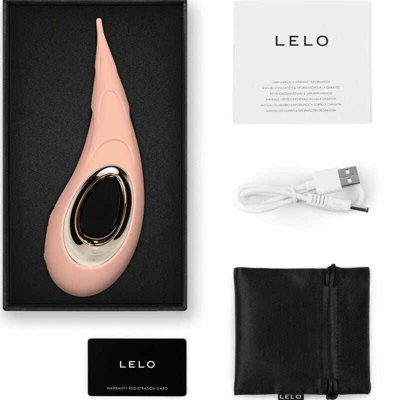 LELO DOT Cruise klitorisstimulator i färgen Ocher Orange