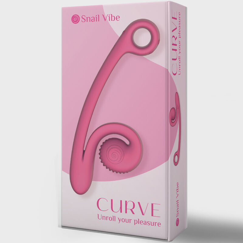 Snail Vibe Curve vibrator rosa