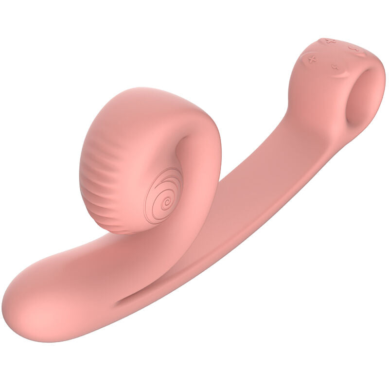 Snail Vibe Curve vibrator i färgen peach