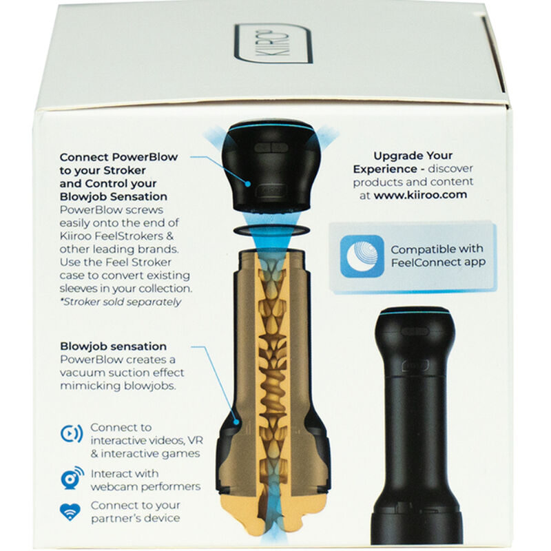 KIIROO PowerBlow interaktiv sug-enhet