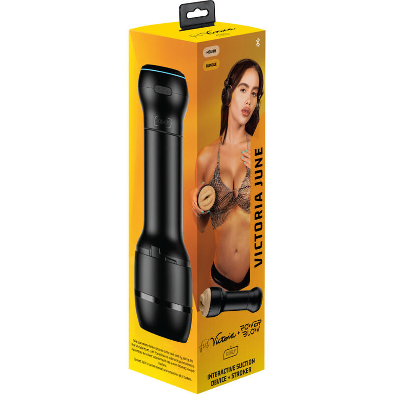 Kiiroo PowerBlow & Feel Victoria June Boca Combo Set